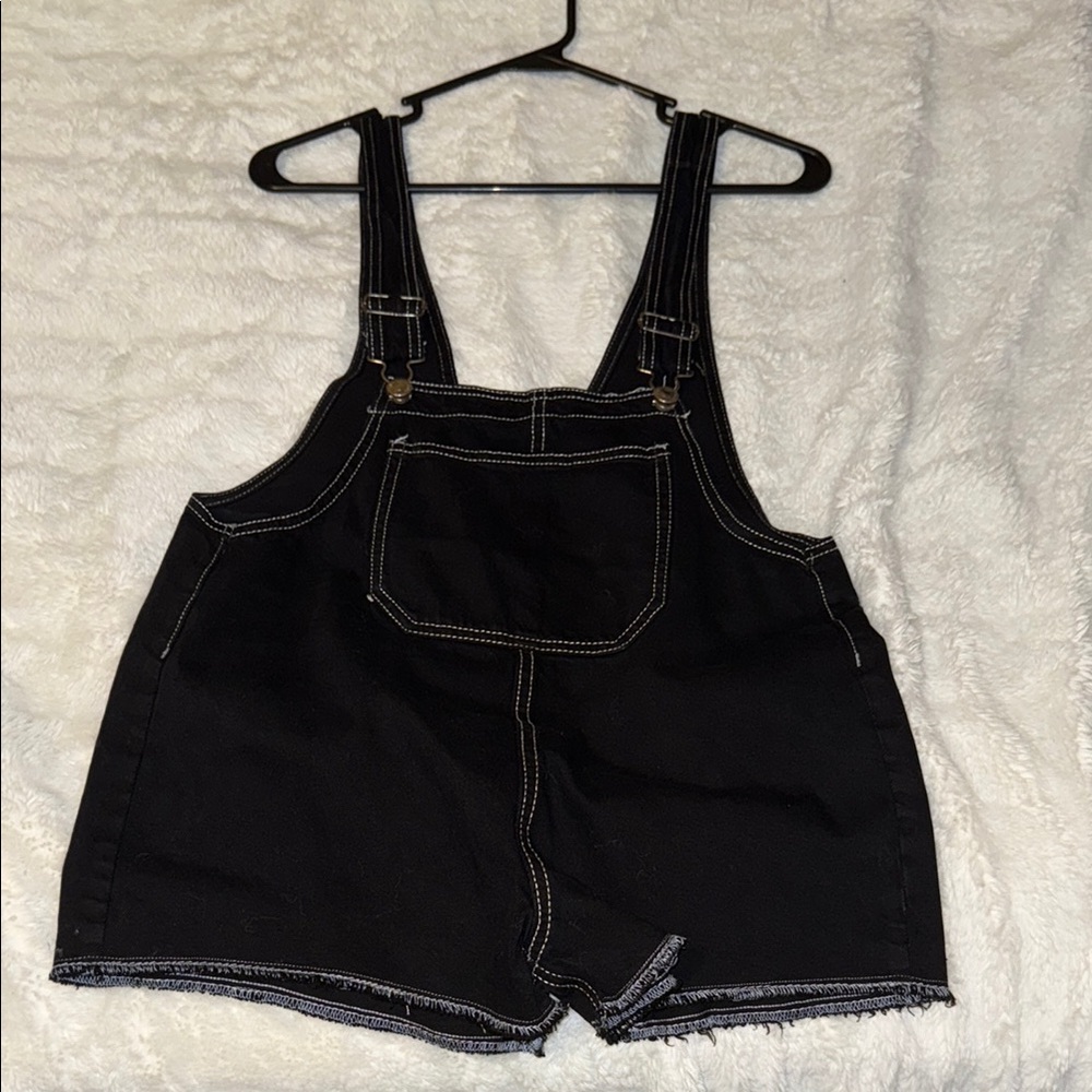 Old navy Black Denim Overalls